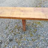 Bench 3m50 wooden threshing firm