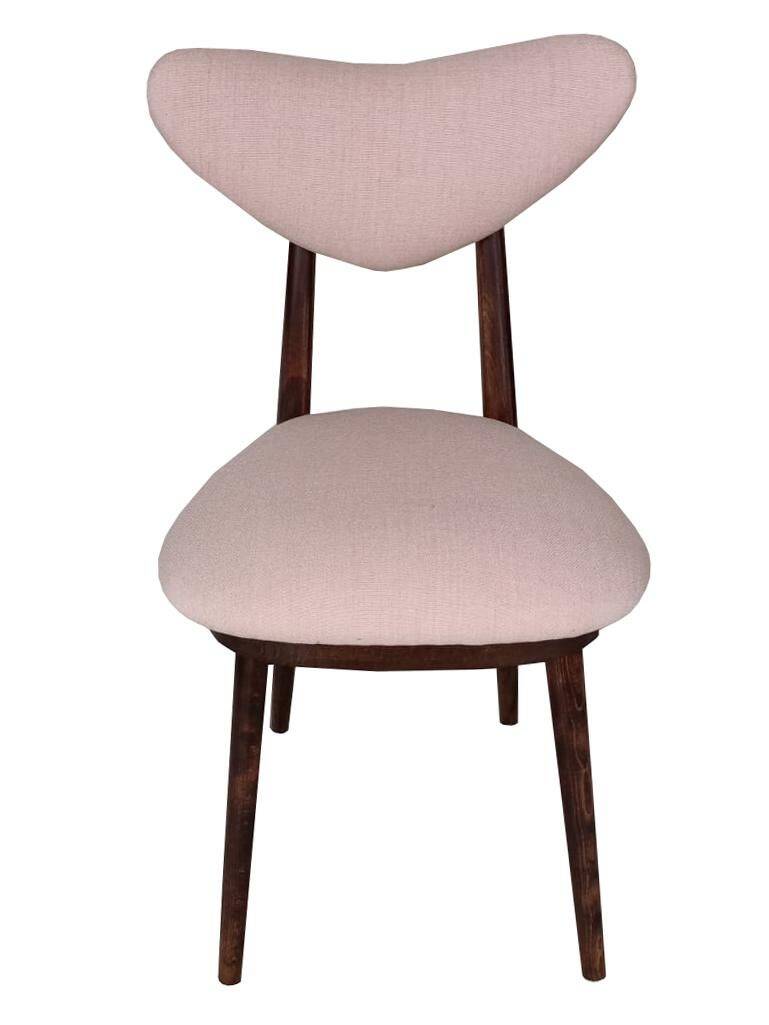 Chaise cœur rose eau vintage Europe 1960s