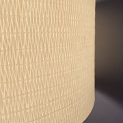 Brass lable lamp with round shade 1960s