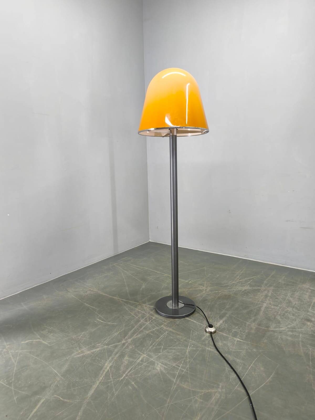 Rare Mid-Century Modern Floor Lamp "Kuala " by Franco Bresciani, Italy, 1970s