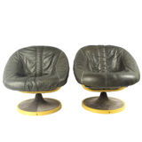 Pair of vintage norwegian lounge chair from Söda Galvano, 1970s