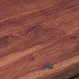 Table basse ethnique indienne en bois massif
