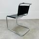 Chair B33 by Marcel Breuer 1980 black leather