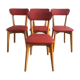 Series of red chairs