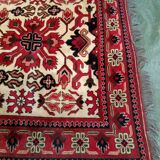 Old oriental carpet handmade 212 x 149 cm