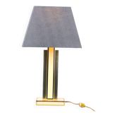 Maison Lancel, Table lamp, 1970s Hollywood Regency style