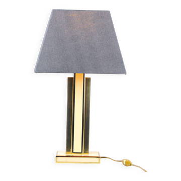 Maison Lancel, Table lamp, 1970s Hollywood Regency style