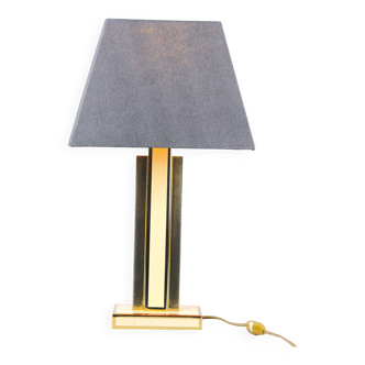 Maison Lancel, Table lamp, 1970s Hollywood Regency style