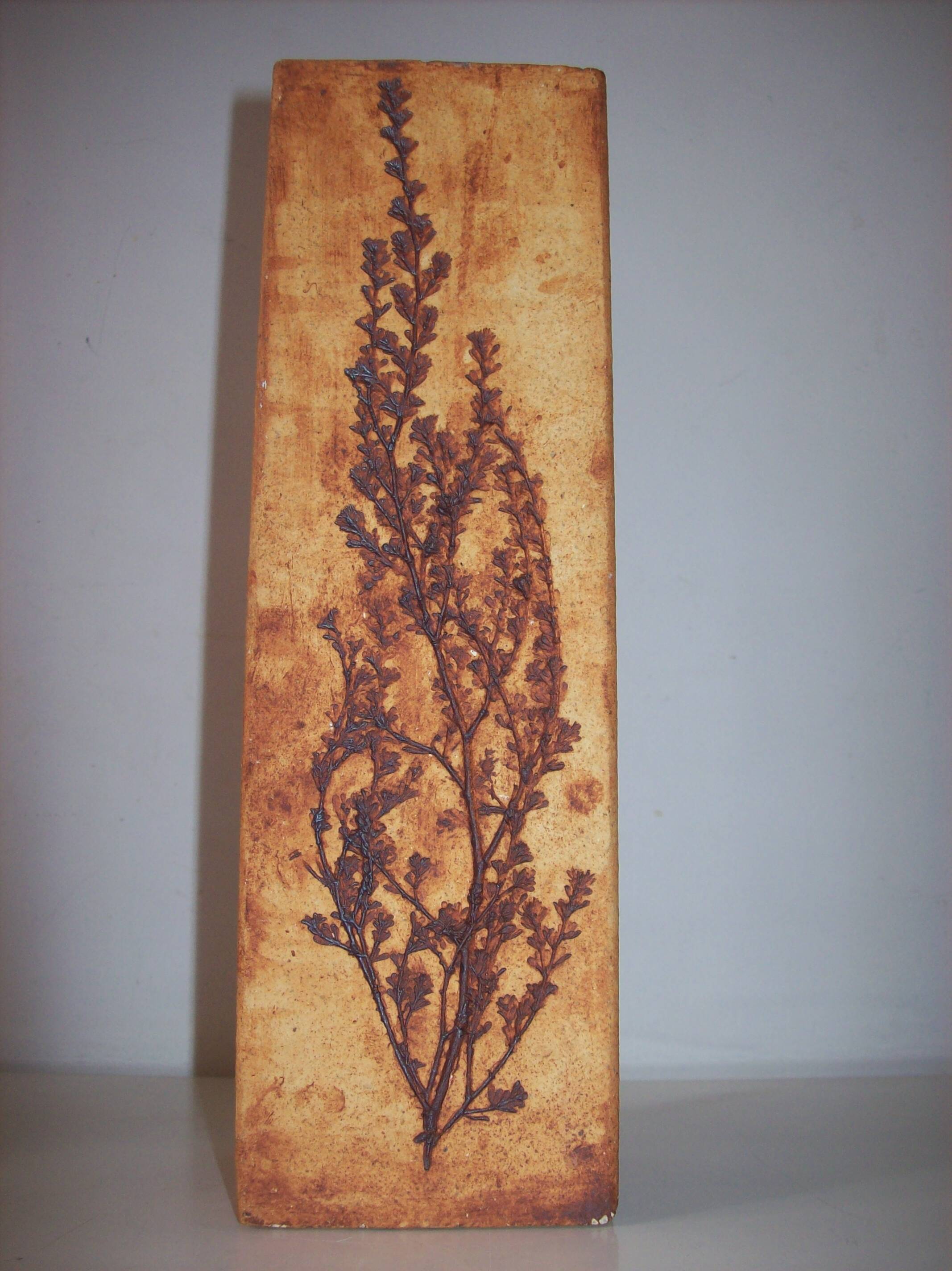 Ceramic vase signed raymonde leduc