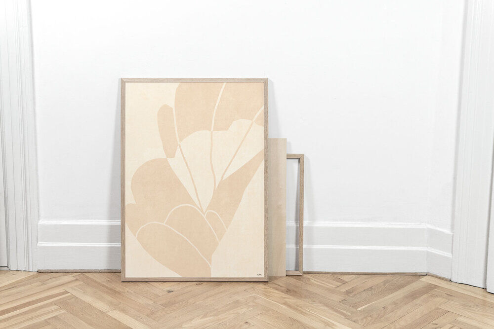 Flourish No 01 - Peach