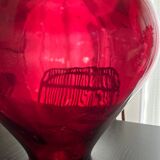 Vintage Ruby Red Glass Vase