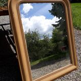 Great mirror Louis Philippe, ice mercury stung by places 71x93cm
