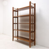 Larch wood bookcase, 1970´s, Czechoslovakia