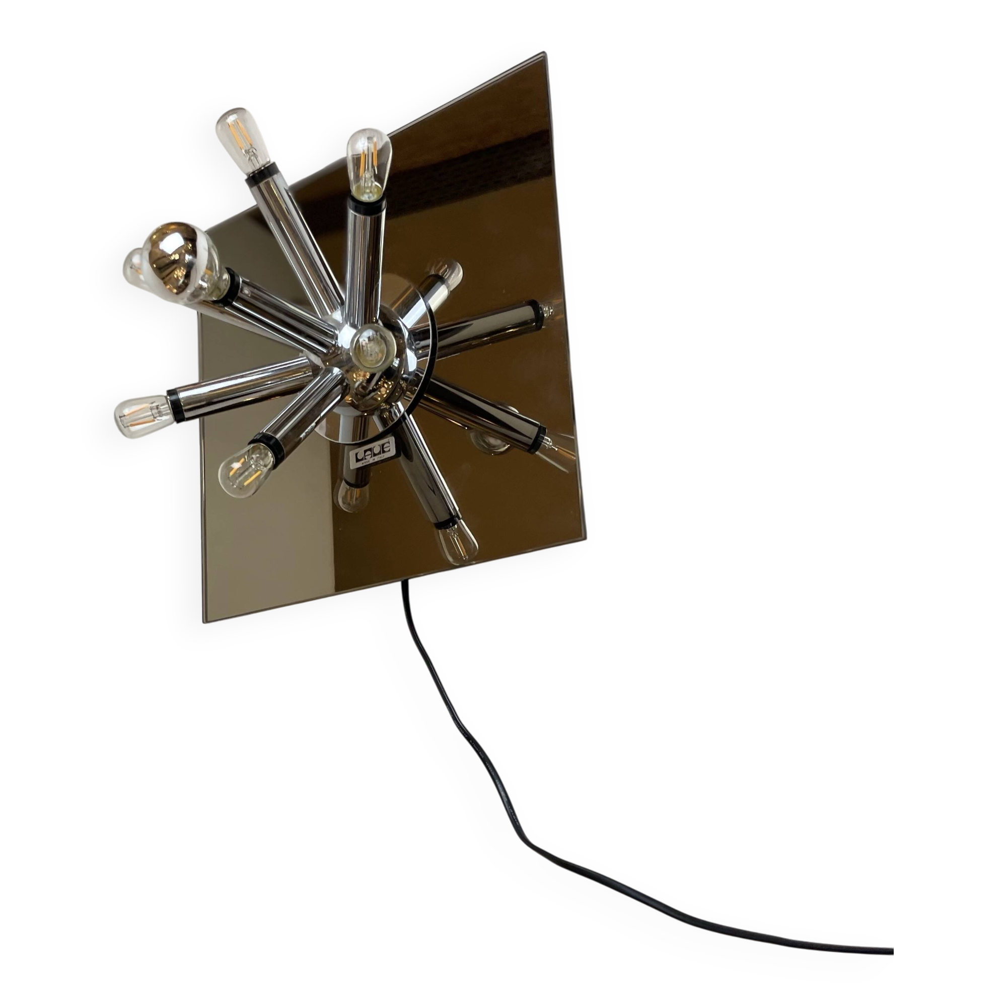 Lampe murale ou plafonnier pour salle de bain par Bath Firenze, années 1970