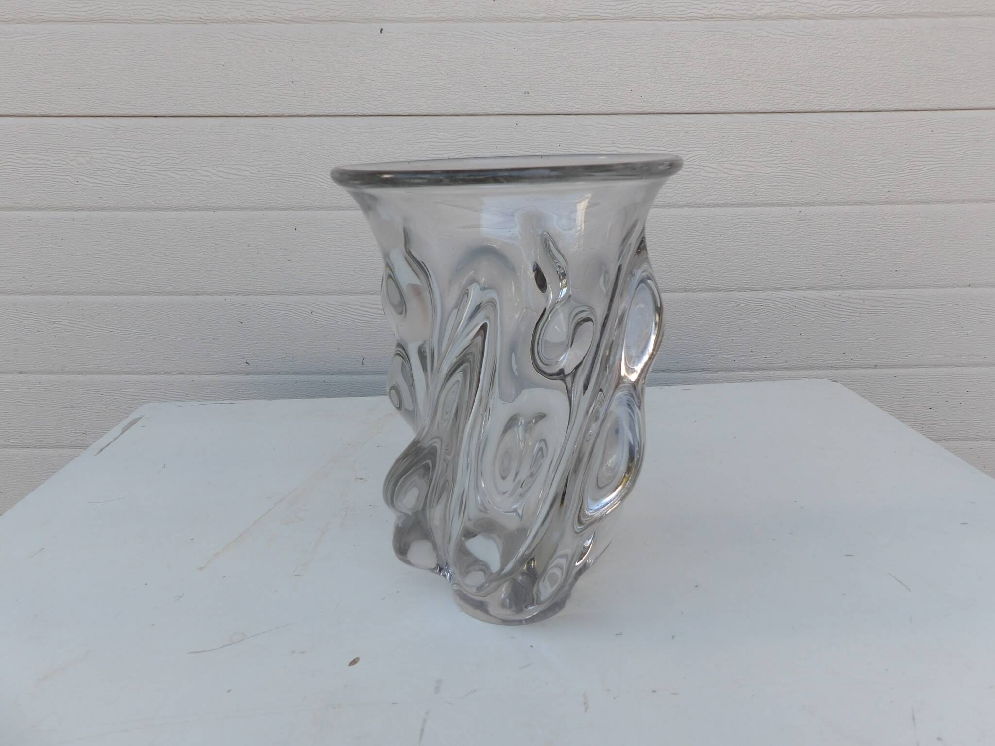 crystal vase