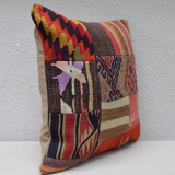 Handmade turkish kilim pillow 50x50cm