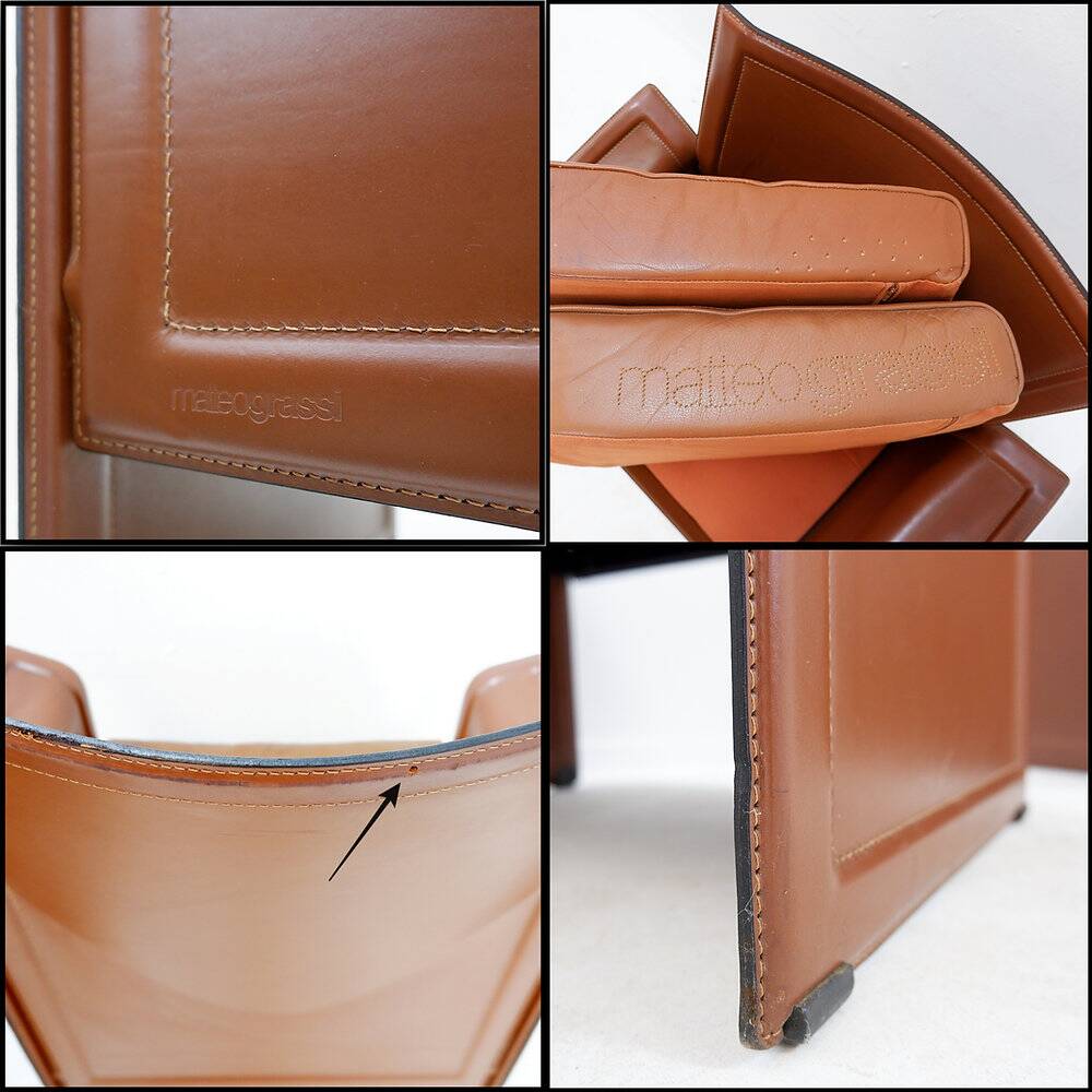 Paire de fauteuils de SàM "Korium" par Tito Agnoli pour Matteo Grassi 1970'