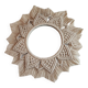 Handmade macramé mirror