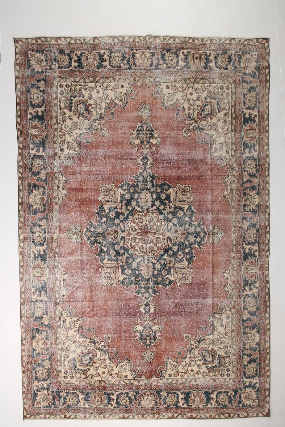 8x12 Red Blue Oriental Persian Rug, 238x357Cm SK 17799