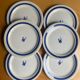 Gien - serie de 6 assiettes