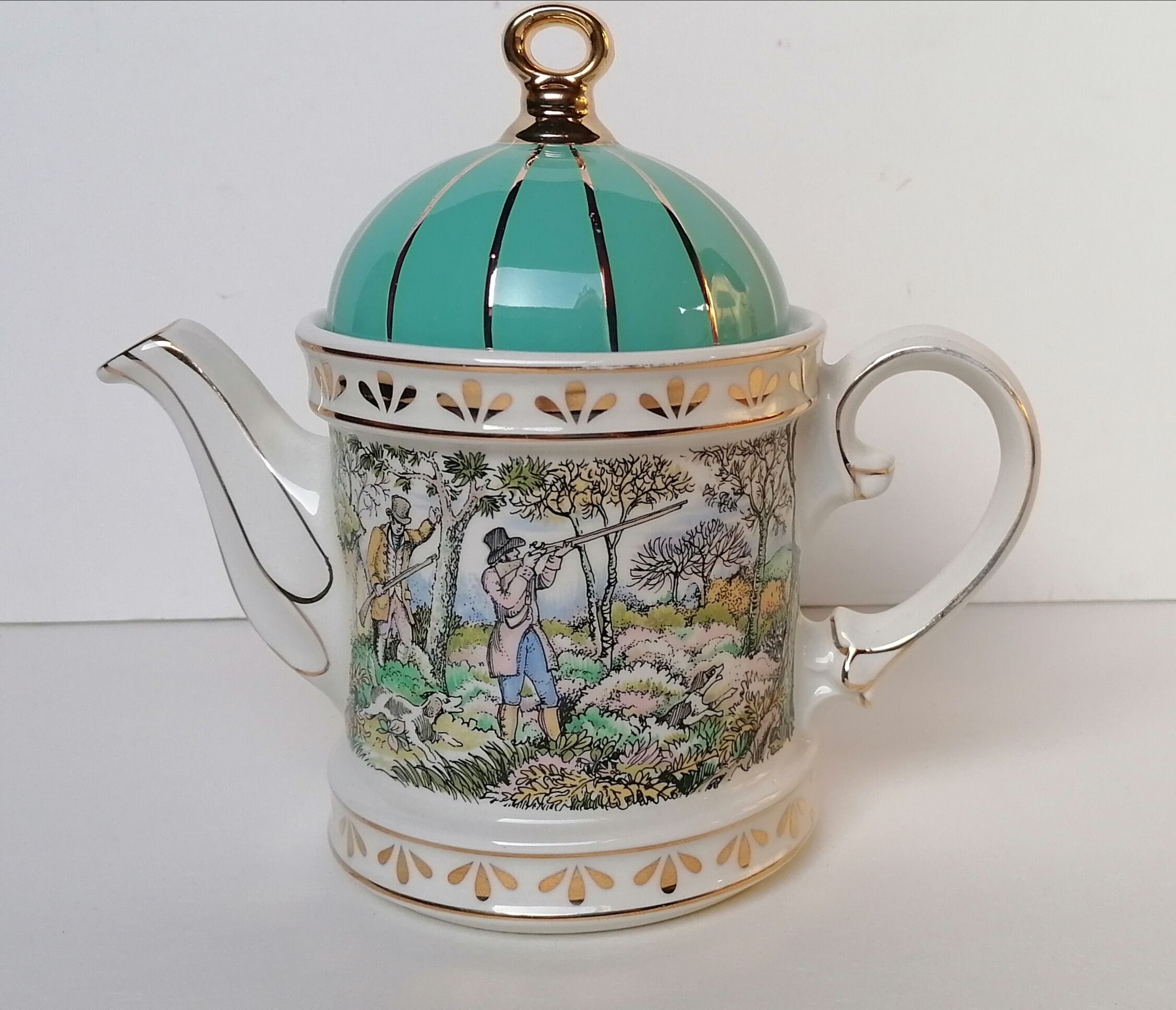 Teapot Sadler Staffordshire English ceramic
