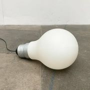 Bulb lamp, bulb on a stand or German suspension in mid-century space style by Ingo Maurer for M Design, 1960s.