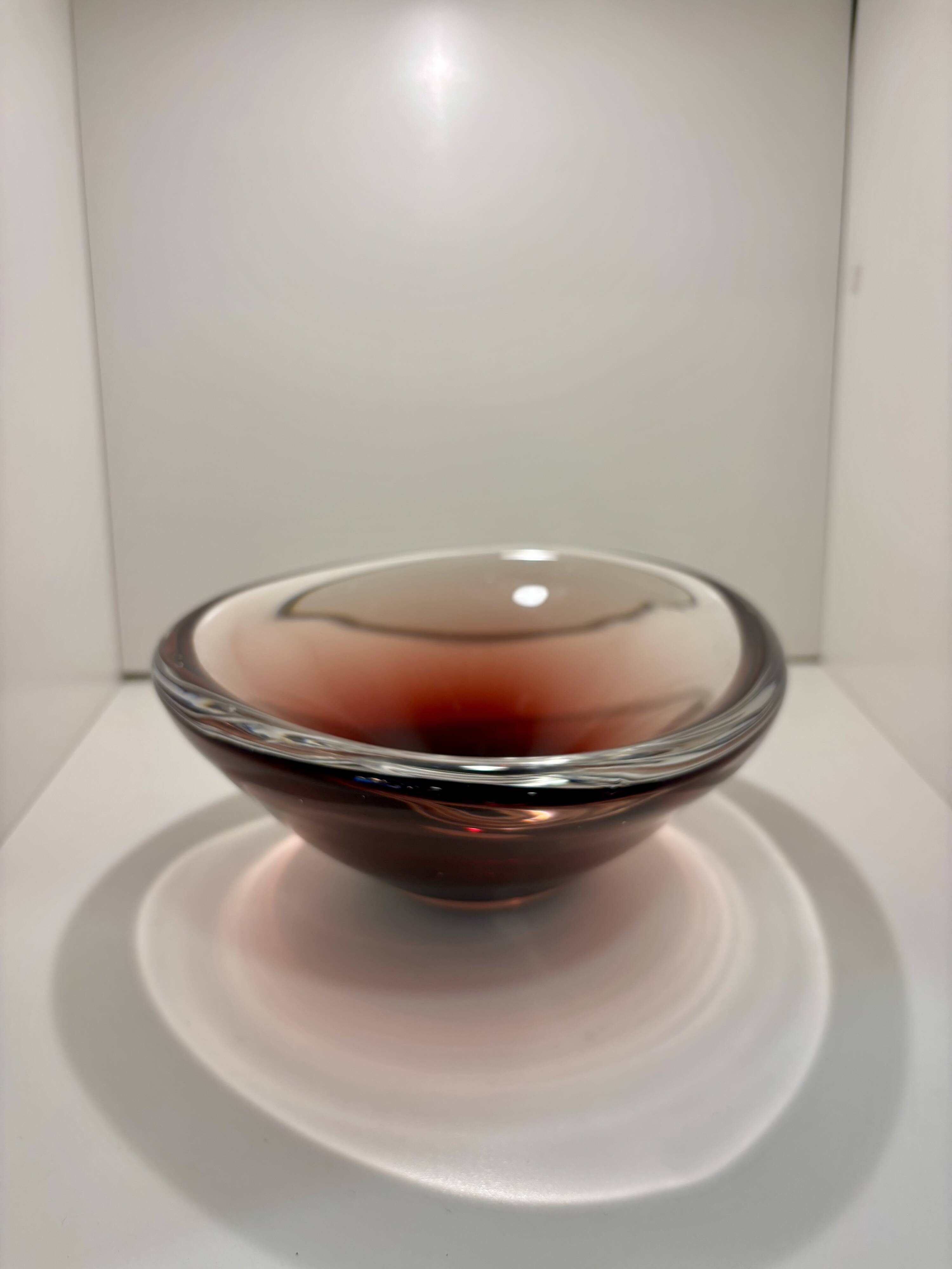 Glass bowl - Sven Palmqvist - Orrefors - Sweden - 1960