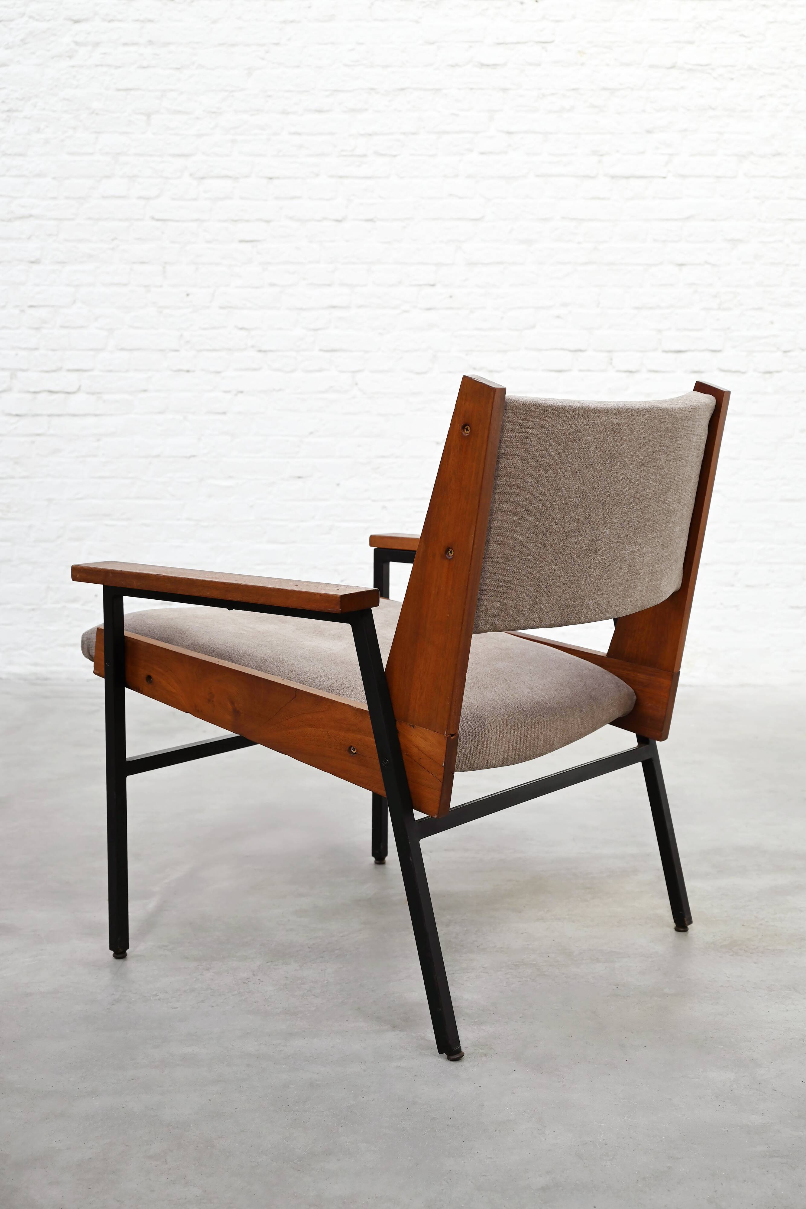 Modernist Armchairs, 1950s, Set of 2