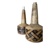 PairTtable lamps, Søholm Stentøj, denmark, 1960s, set of 2