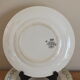 6 flat plates old Longwy Violetta