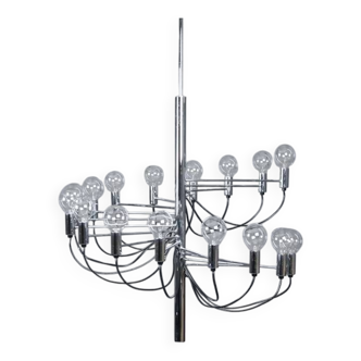 Chandelier in the style of Gino Sarfatti