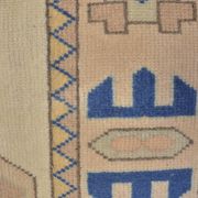 Tapis vintage unique de petite taille, neutre, réf. 2380