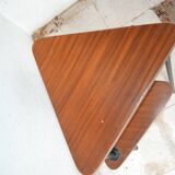 Side table with swivel seat