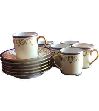 6 tasses à moka anciennes