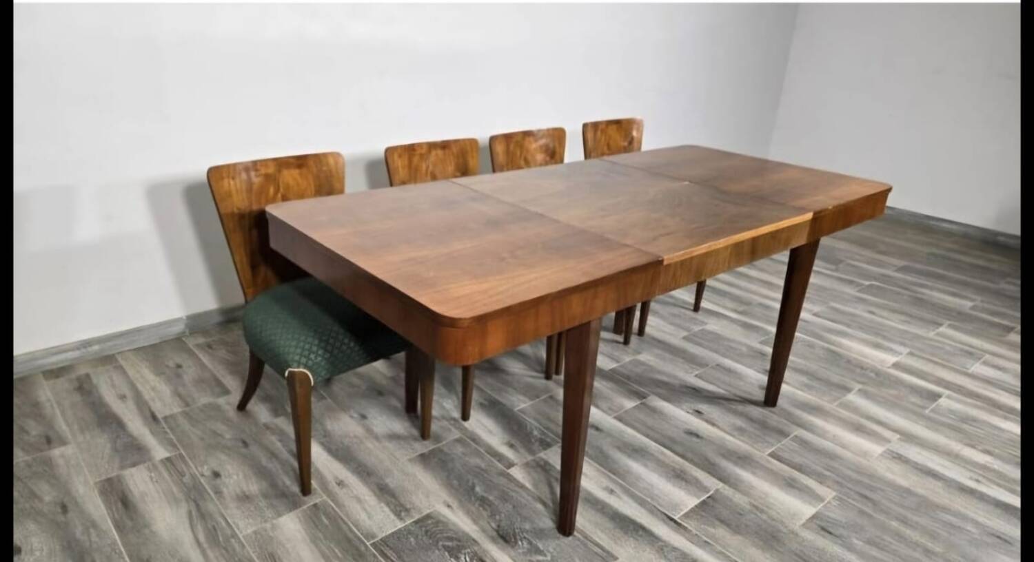 Dining set by Jindrich Halabala