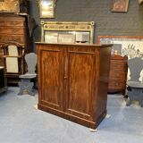 C19th linen press cupboard by Heals
