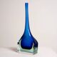 Italian Sommerso Art Glass Vase