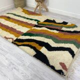 Handmade wool Berber rug 250 X 150 CM