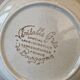 Set of 6 Sarreguemines Chardon bowl-shaped plates