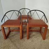3 fauteuils Post Moderne