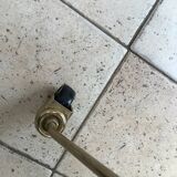 Coffee table with vinyl magazine holder 1960s