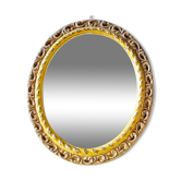 Antique stucco mirror