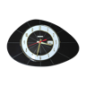 Horloge pendule design en formica Bayard- Années 60-70