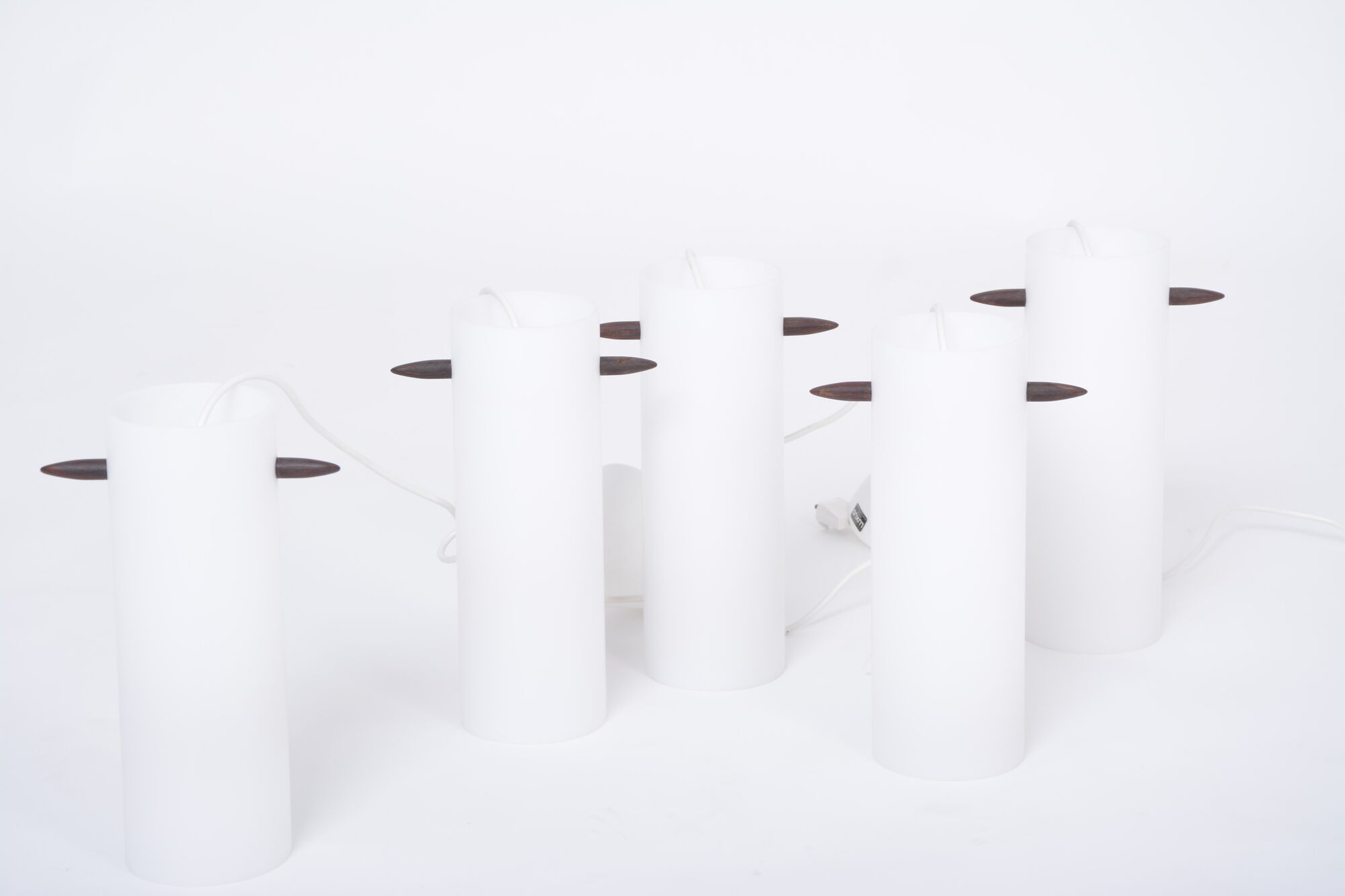 Swedish Mid-Century Modern pendant lamp by Uno and Östen Kristiansson for Luxus
