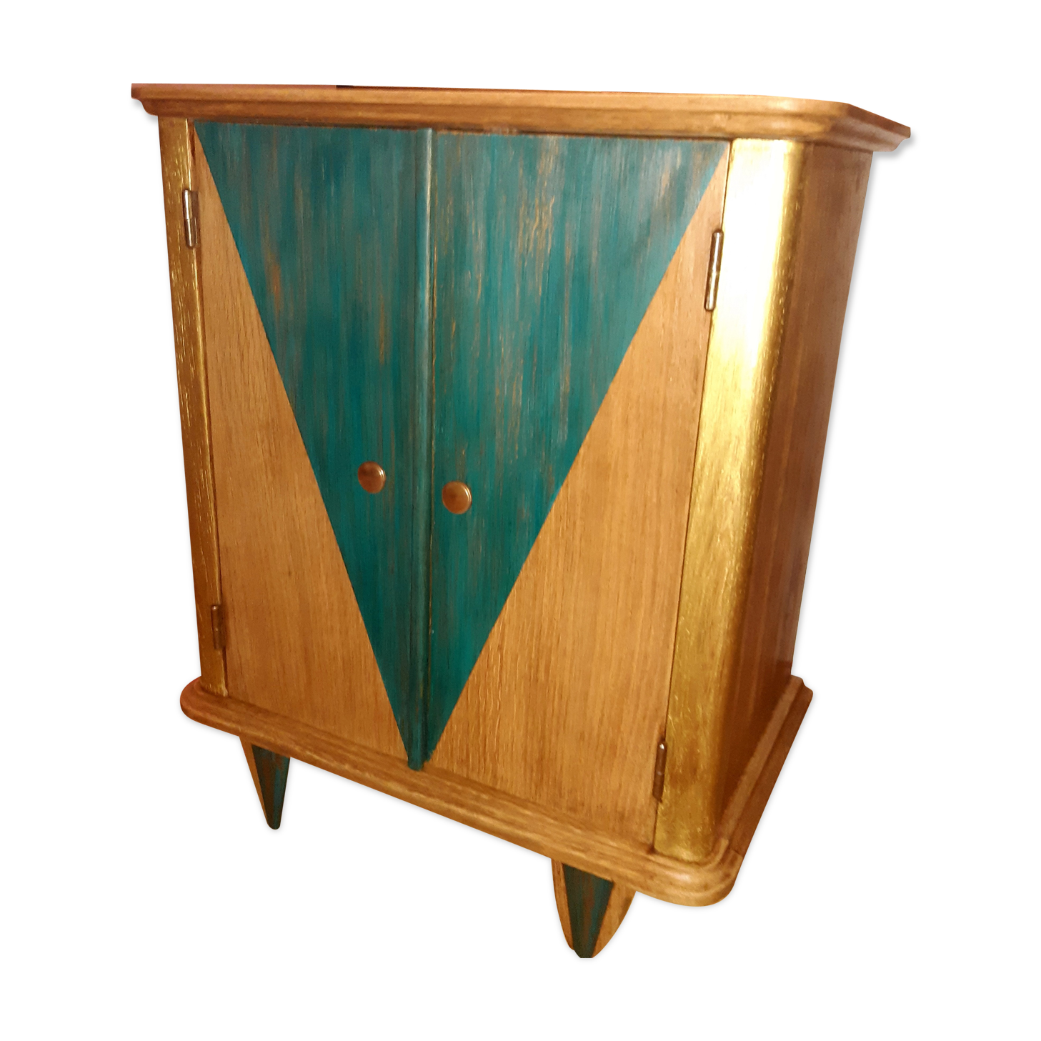 oak and patina extra furniture 1950s