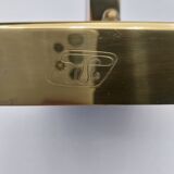 Italian design brass wall light