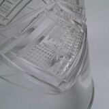 Old engraved conical jug