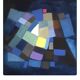 Abstract Blue Table