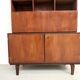 Teak and brass bookshelf designed by Peter Løvig Nielsen, CI.