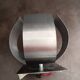 Stainless steel wall light from the 70s